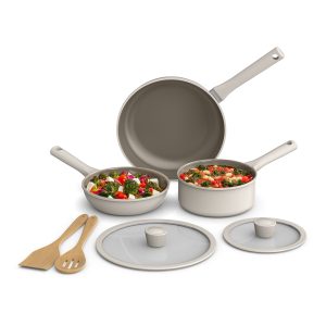 bella 7-Piece Ceramic Nonstick Cookware Set